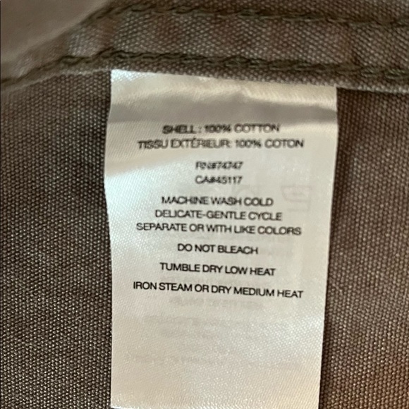 NWOT Redhead Cotten Canvas Shirt - Picture 2 of 3